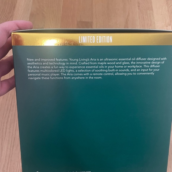 Young Living White Aria Diffuser New In Box - Picture 4 of 8